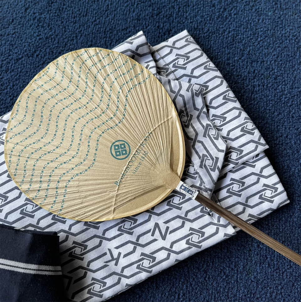 大村屋　オリジナル団扇